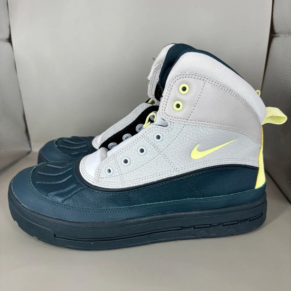 Nike ACG Woodside 2 High Dark Teal Grey Volt Boots 524872-302 Kids 7Y Womens 8.5